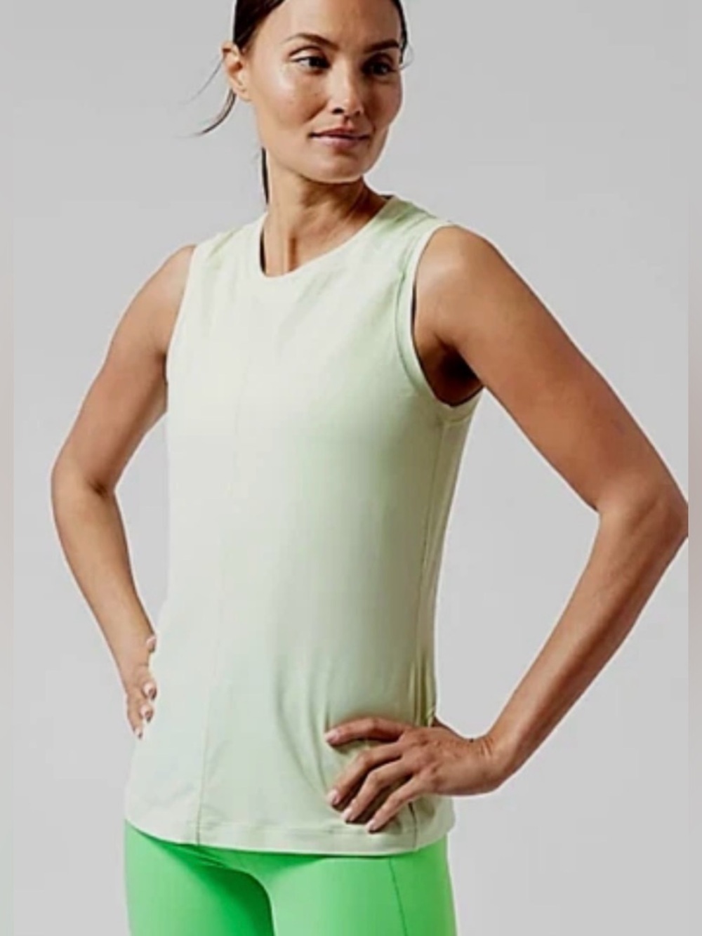 NWT Athleta Sunchaser UPF Tank Calypso Green Size 3X.